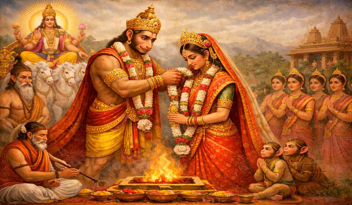 hanuman ji ke vivah ki kahani